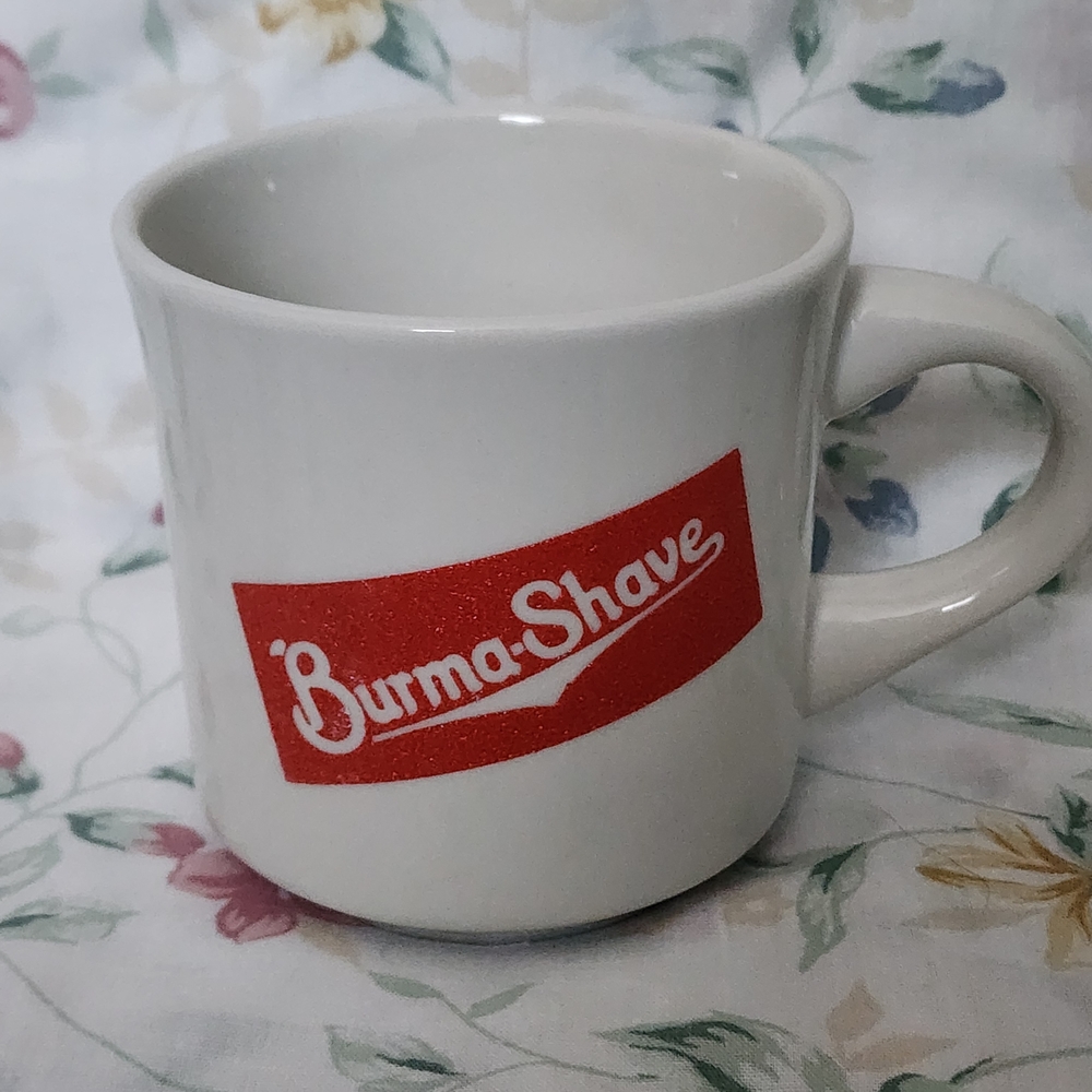 Burma-Shave Mug